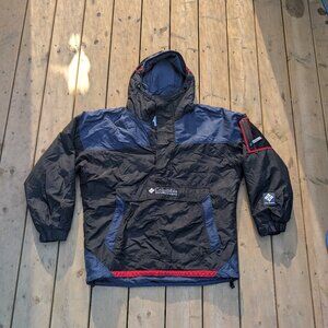 Vintage Columbia Sportswear Colorblock Anorak Pullover Jacket - Men's L